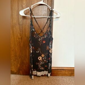 American Eagle Outfitters Navy Blue Tank Top